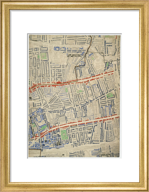 Descriptive map of London Poverty Section 18 1889