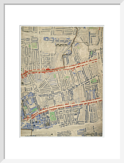 Descriptive map of London Poverty Section 18 1889