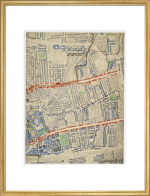 Descriptive map of London Poverty Section 18 1889