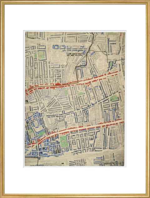 Descriptive map of London Poverty Section 18 1889