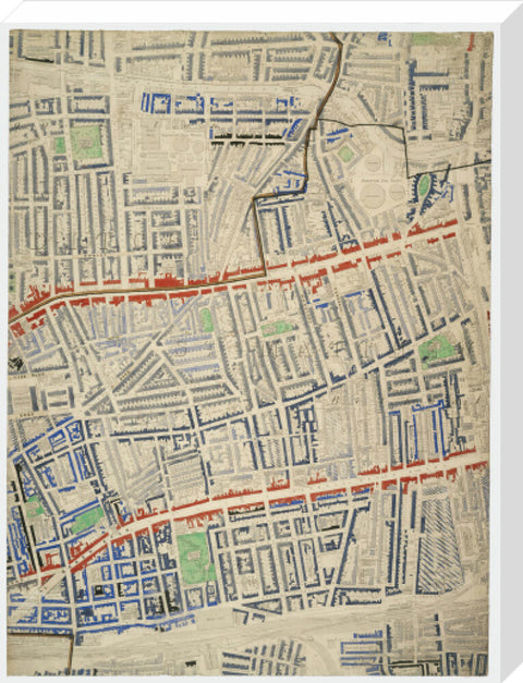 Descriptive map of London Poverty Section 18 1889