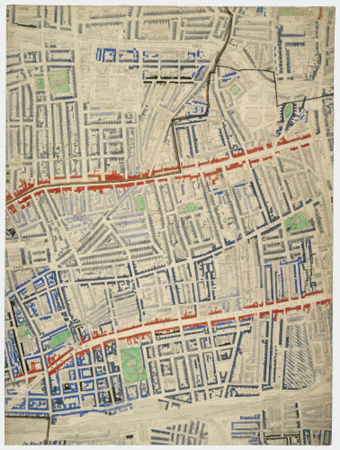 Descriptive map of London Poverty Section 18 1889