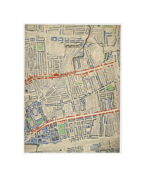 Descriptive map of London Poverty Section 18 1889