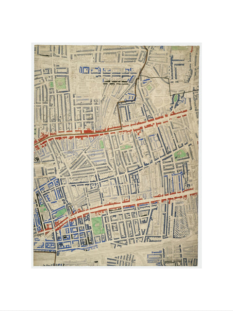 Descriptive map of London Poverty Section 18 1889