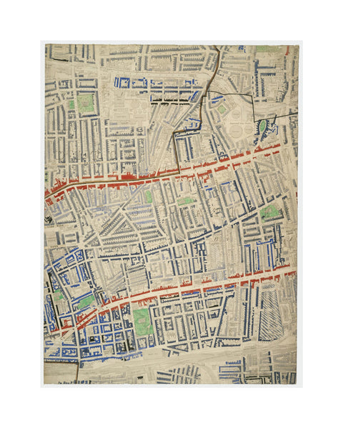 Descriptive map of London Poverty Section 18 1889