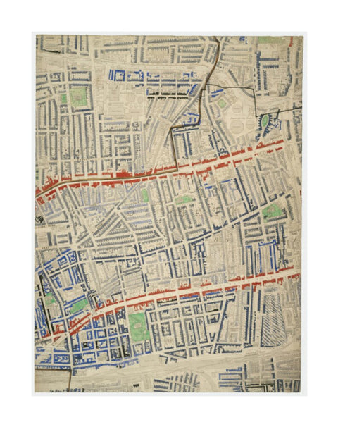 Descriptive map of London Poverty Section 18 1889