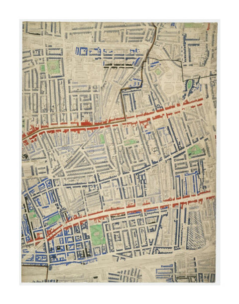 Descriptive map of London Poverty Section 18 1889