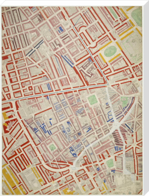 Descriptive map of London Poverty Section 24 1889