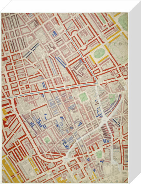 Descriptive map of London Poverty Section 24 1889