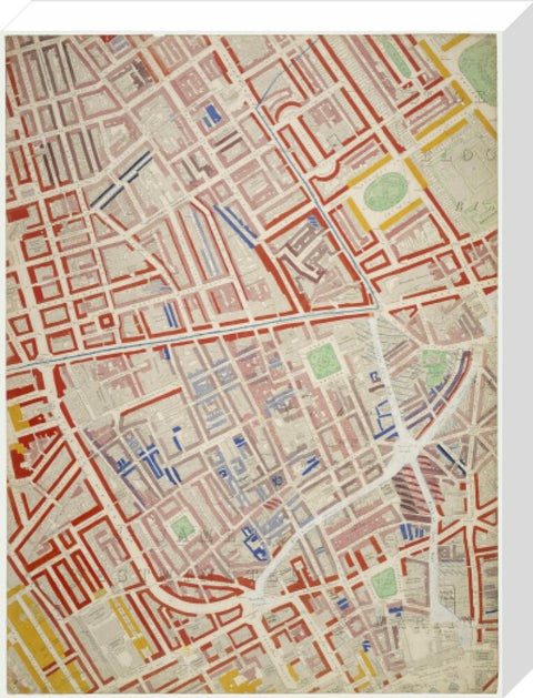 Descriptive map of London Poverty Section 24 1889