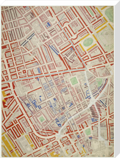 Descriptive map of London Poverty Section 24 1889