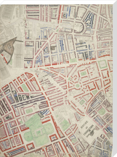 Descriptive map of London Poverty Section 15 1889