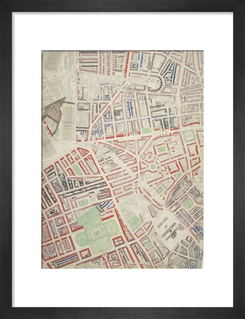 Descriptive map of London Poverty Section 15 1889