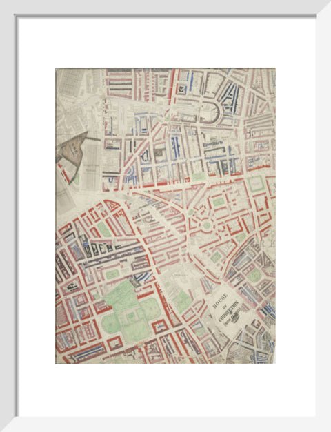 Descriptive map of London Poverty Section 15 1889