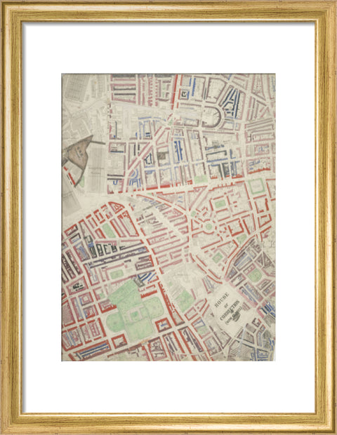 Descriptive map of London Poverty Section 15 1889