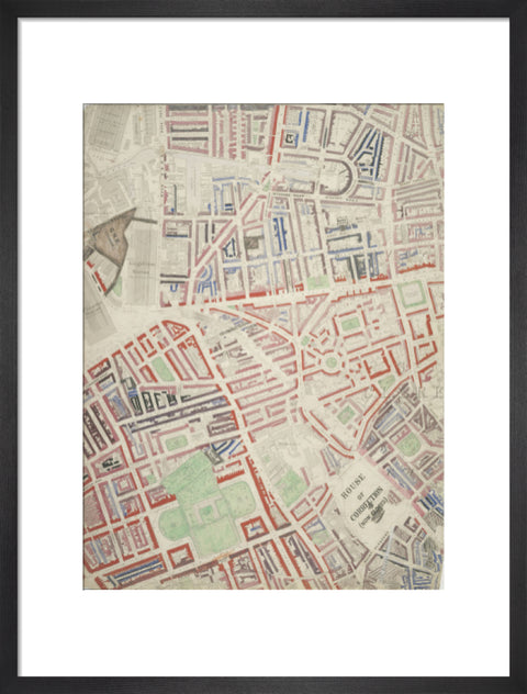 Descriptive map of London Poverty Section 15 1889