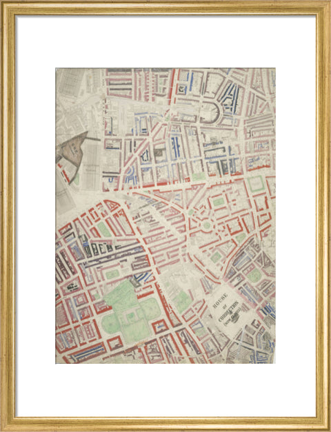 Descriptive map of London Poverty Section 15 1889