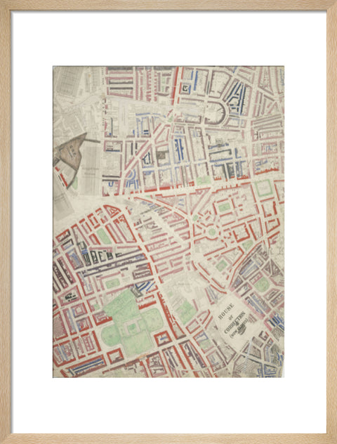 Descriptive map of London Poverty Section 15 1889