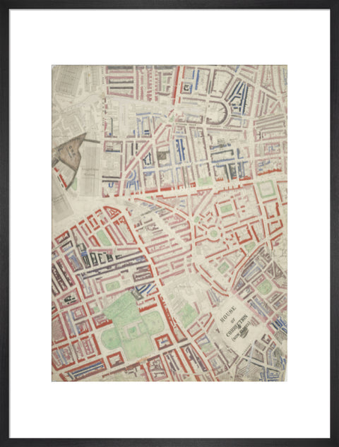 Descriptive map of London Poverty Section 15 1889