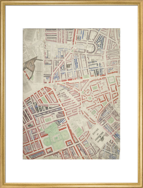 Descriptive map of London Poverty Section 15 1889