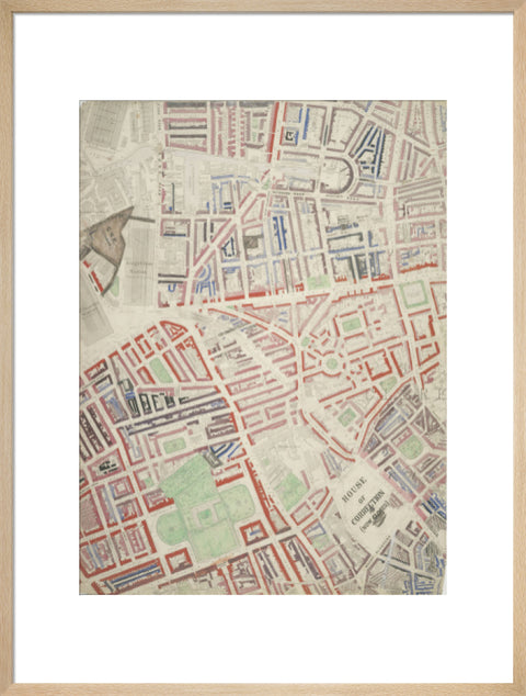 Descriptive map of London Poverty Section 15 1889