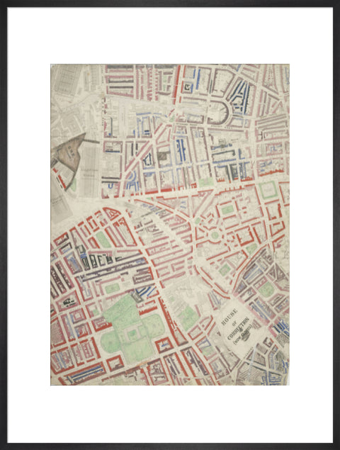 Descriptive map of London Poverty Section 15 1889