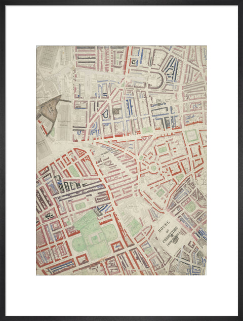 Descriptive map of London Poverty Section 15 1889