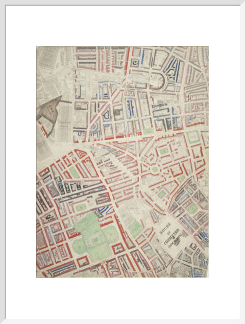 Descriptive map of London Poverty Section 15 1889