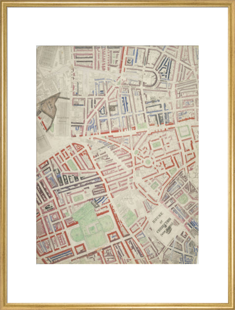 Descriptive map of London Poverty Section 15 1889