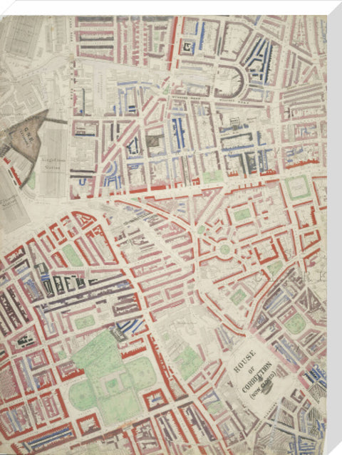 Descriptive map of London Poverty Section 15 1889