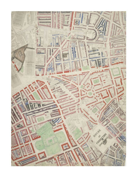 Descriptive map of London Poverty Section 15 1889