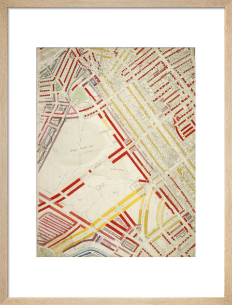 Descriptive map of London Poverty Section 11 1889