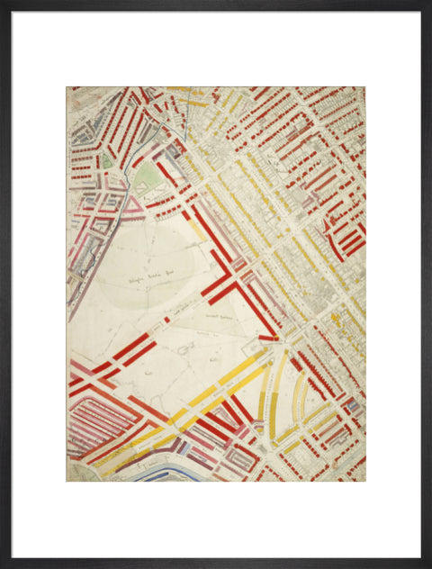 Descriptive map of London Poverty Section 11 1889