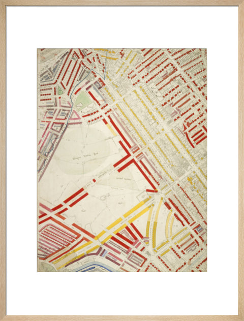 Descriptive map of London Poverty Section 11 1889