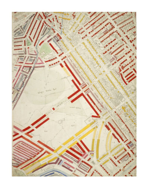 Descriptive map of London Poverty Section 11 1889