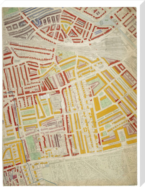 Descriptive map of London Poverty Section 21 1889