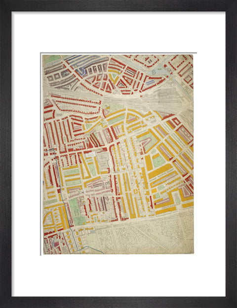 Descriptive map of London Poverty Section 21 1889