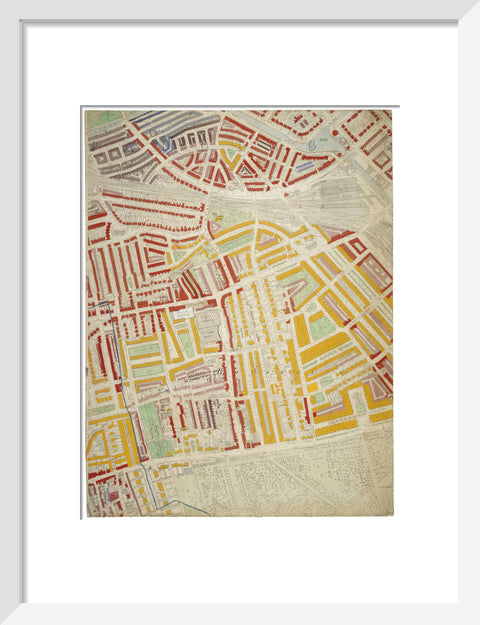 Descriptive map of London Poverty Section 21 1889