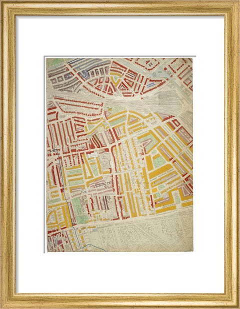 Descriptive map of London Poverty Section 21 1889