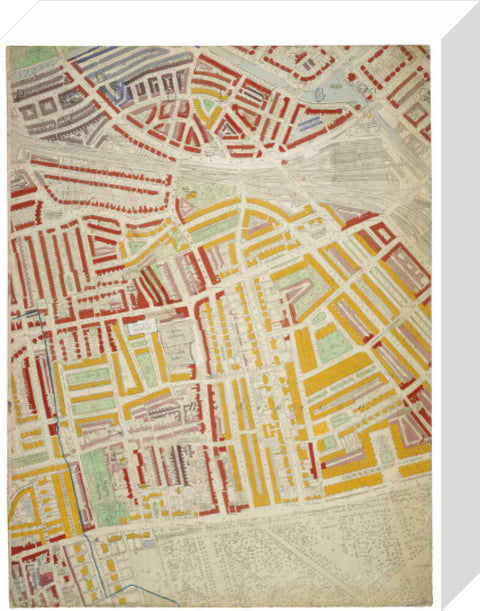 Descriptive map of London Poverty Section 21 1889