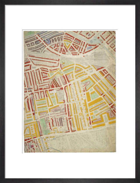 Descriptive map of London Poverty Section 21 1889