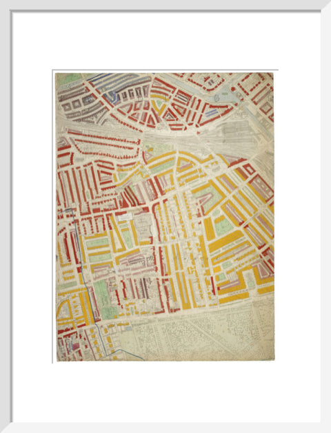 Descriptive map of London Poverty Section 21 1889