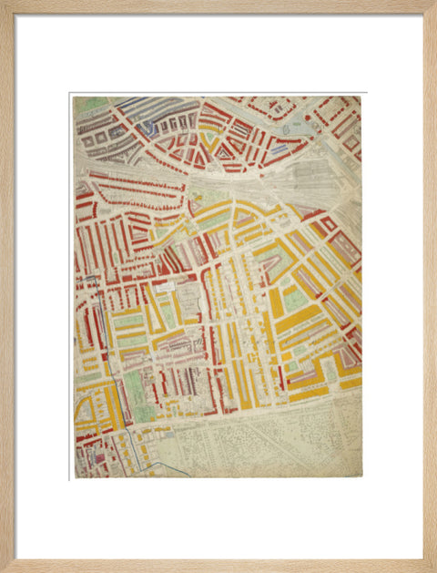 Descriptive map of London Poverty Section 21 1889