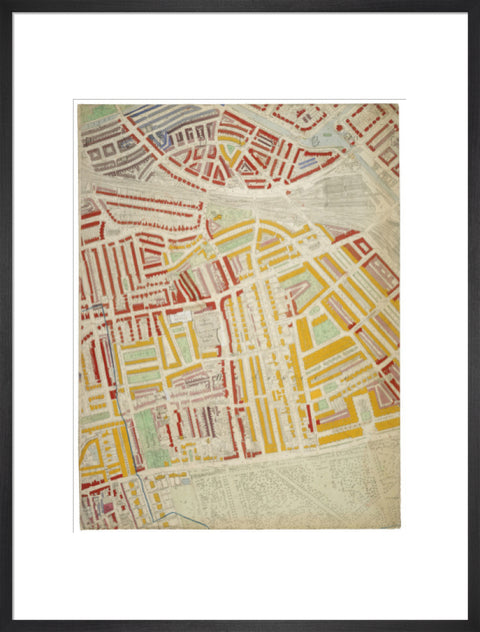 Descriptive map of London Poverty Section 21 1889