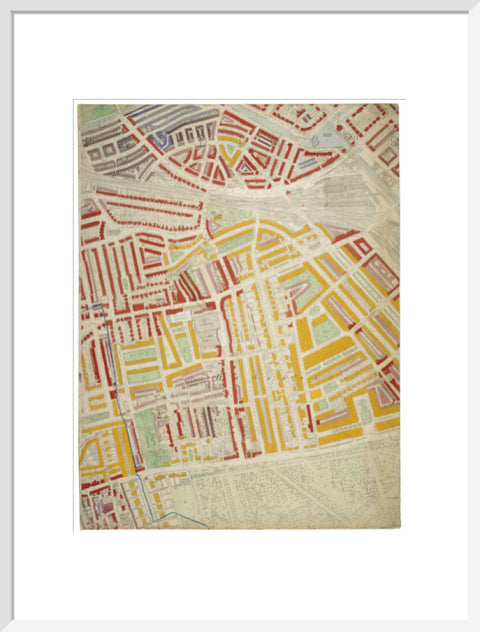 Descriptive map of London Poverty Section 21 1889