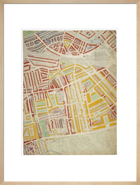 Descriptive map of London Poverty Section 21 1889