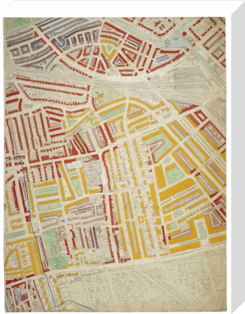 Descriptive map of London Poverty Section 21 1889