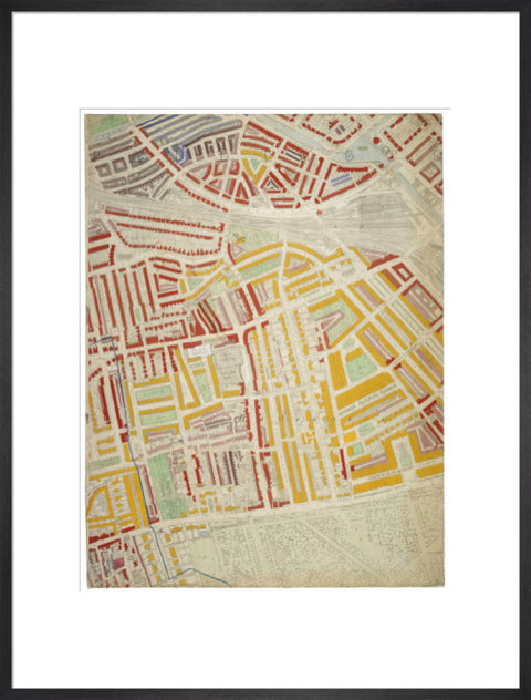 Descriptive map of London Poverty Section 21 1889