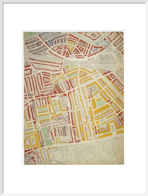 Descriptive map of London Poverty Section 21 1889