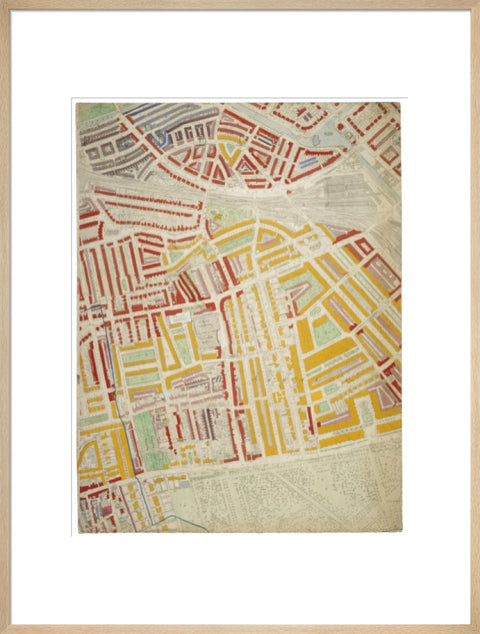 Descriptive map of London Poverty Section 21 1889